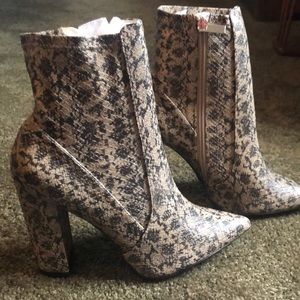 Snakeskin Boots